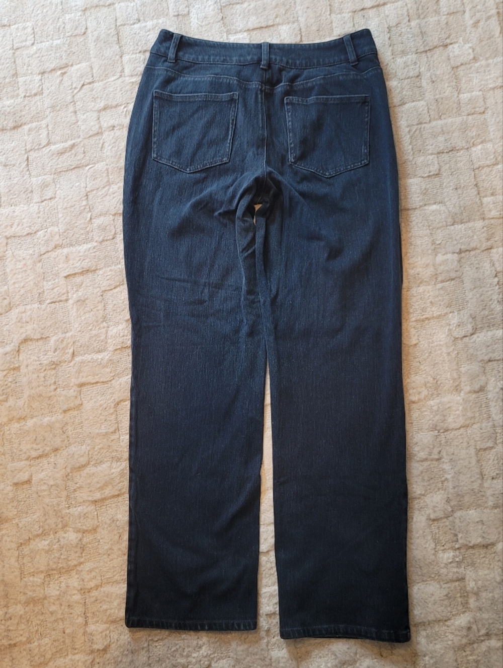 COLDWATER CREEK Dark Blue Straight-Leg Women's Jeans Size 10 - Picture 10 of 12